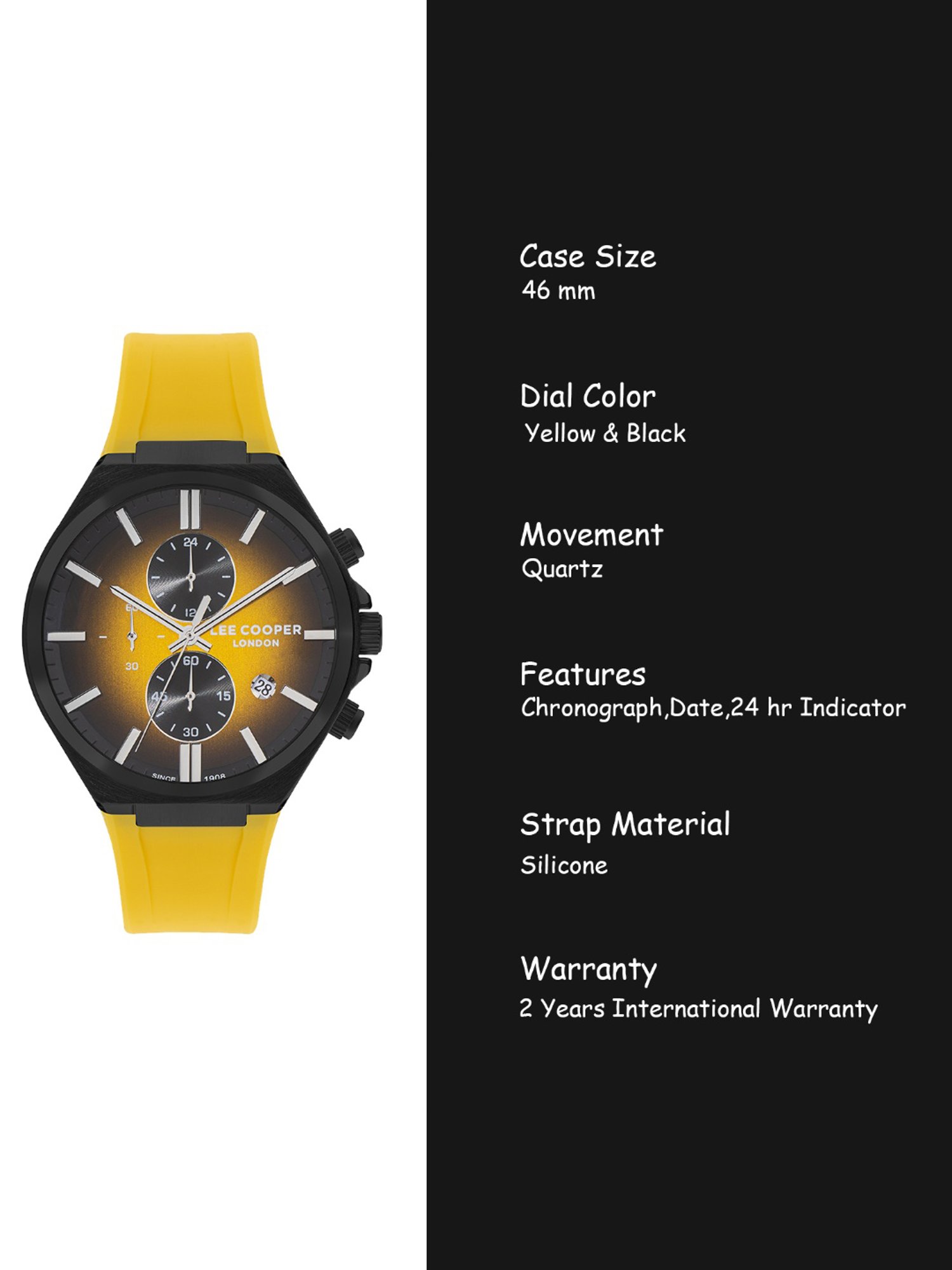 Lee Cooper LC07854.657 Chronograph Watch for Men