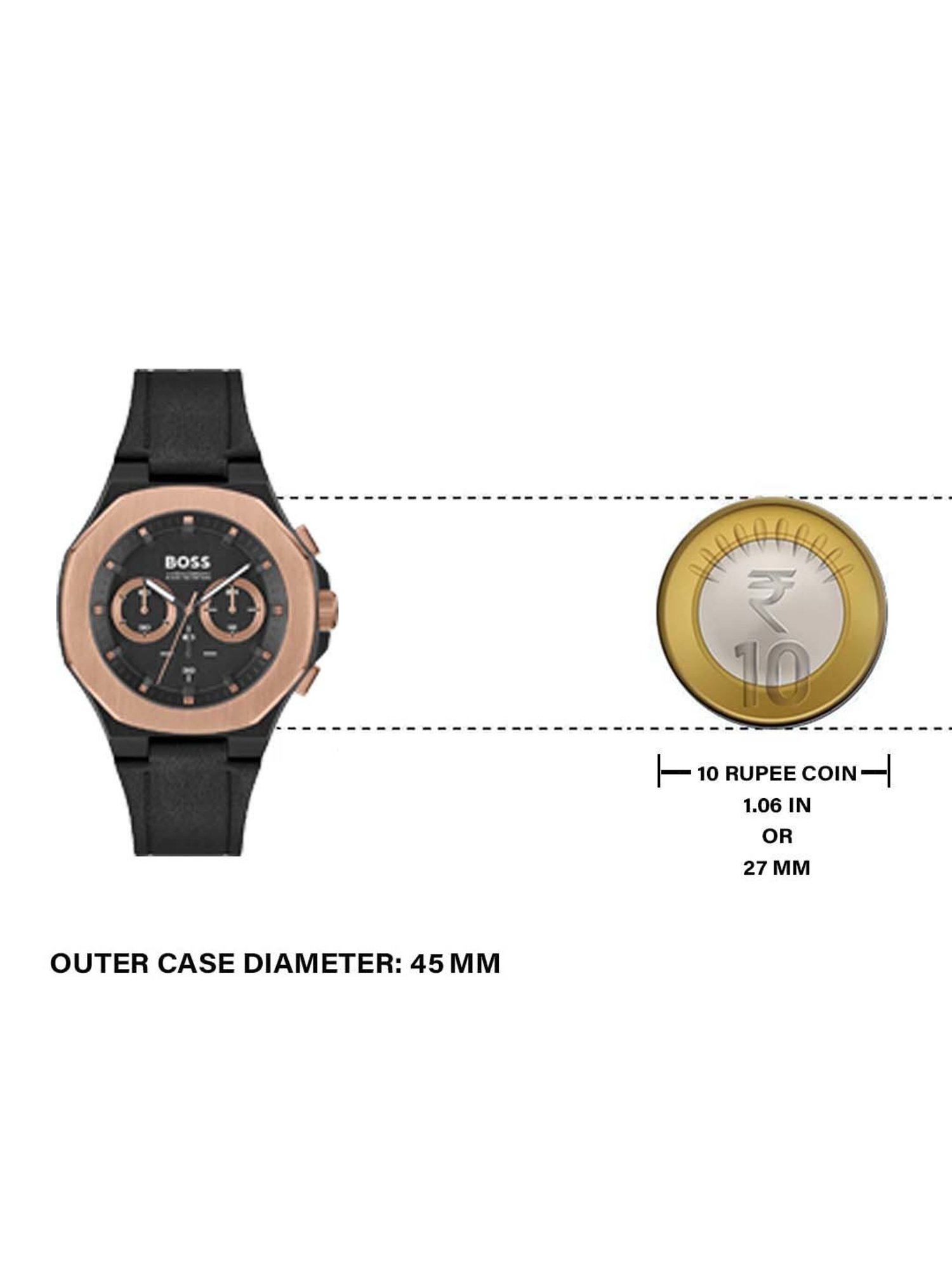 Boss MGI-1514089 Taper Analog Watch for Men