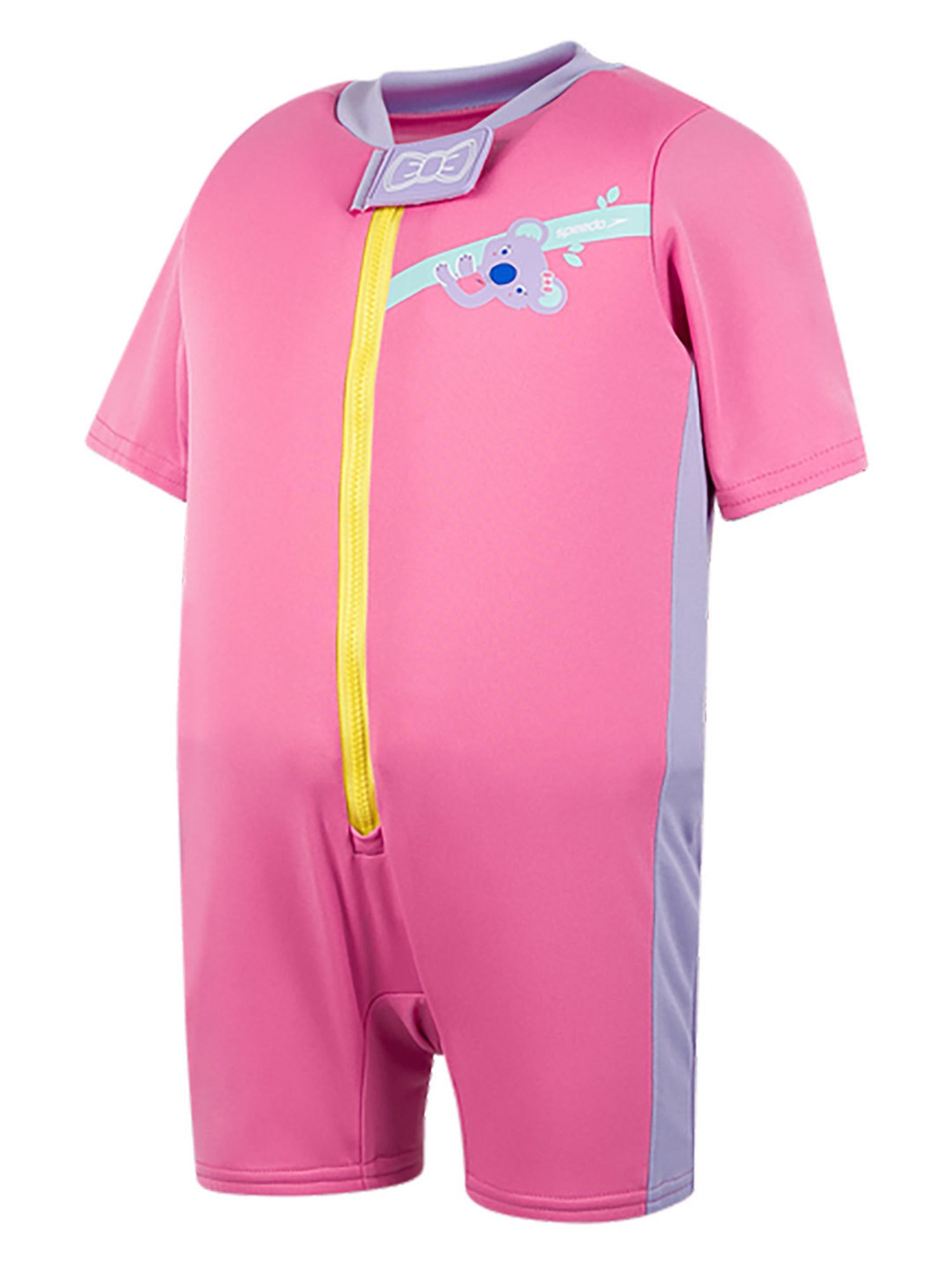Speedo Kids Pink Printed Swimsuit