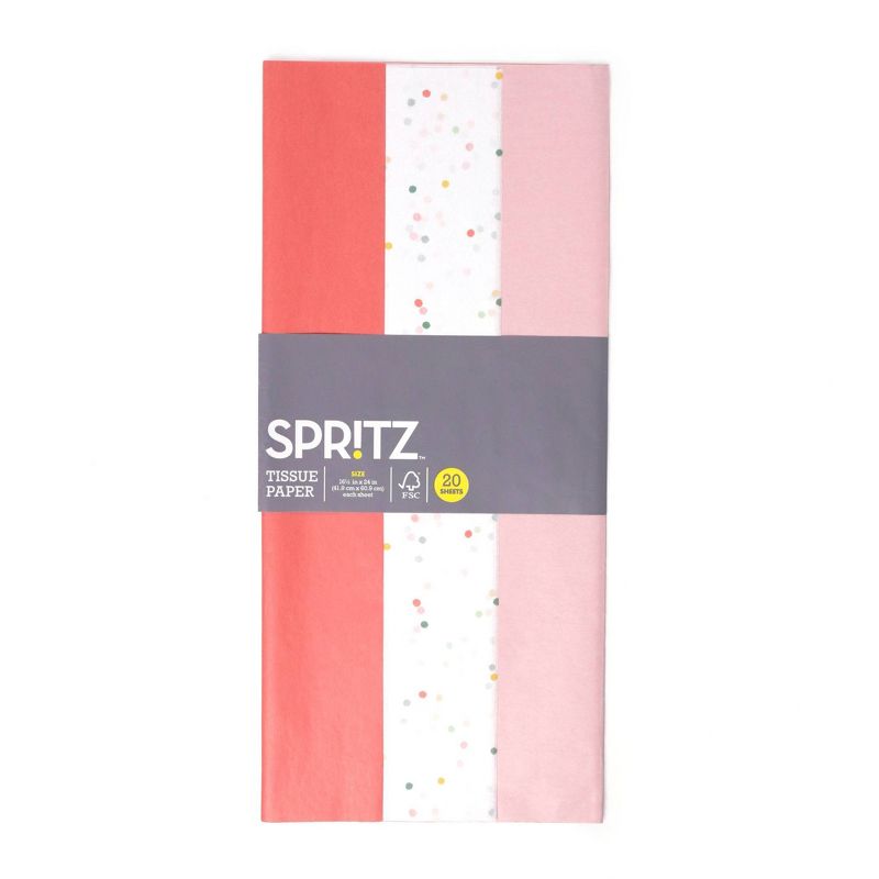 6ct DIY Valentine's Paper Heart Streamer - Spritz™