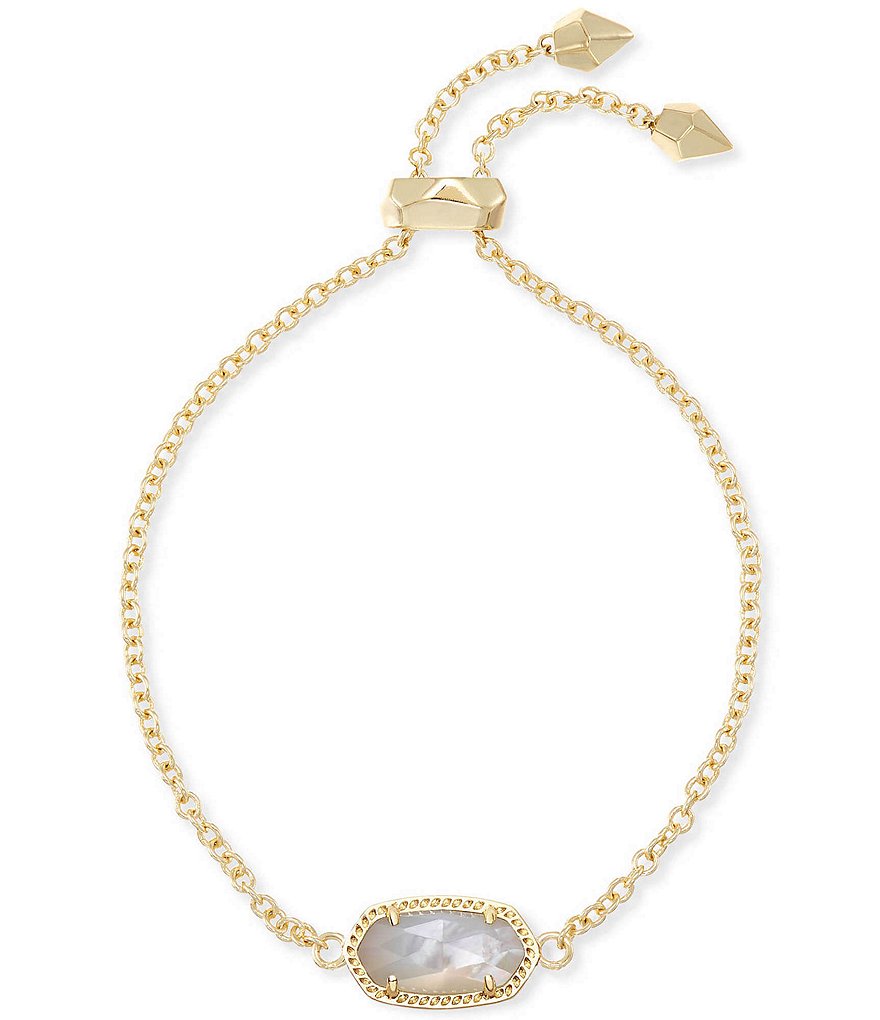 Kendra Scott Elaina Gold Adjustable Chain Bracelet