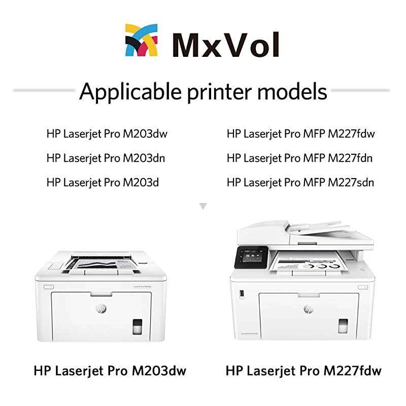 Compatible Toner Cartridge Replacement for HP 30X 30A CF230A CF230X, High Yield 3,500 Pages use for HP Laserjet Pro M203dw MFP M227fdw M227fdn Printer (2-Pack, Black)