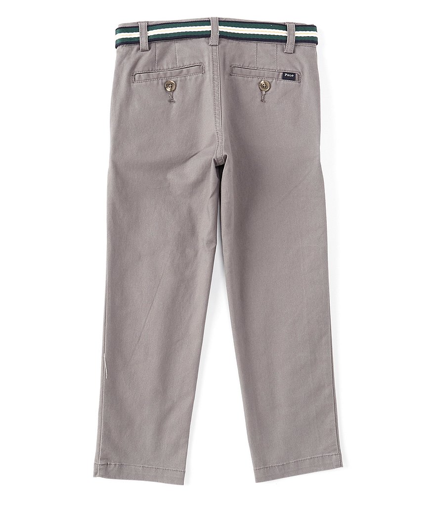 Polo Ralph Lauren Little Boys 2T-7 Belted Slim-Fit Stretch Twill Chino Pants