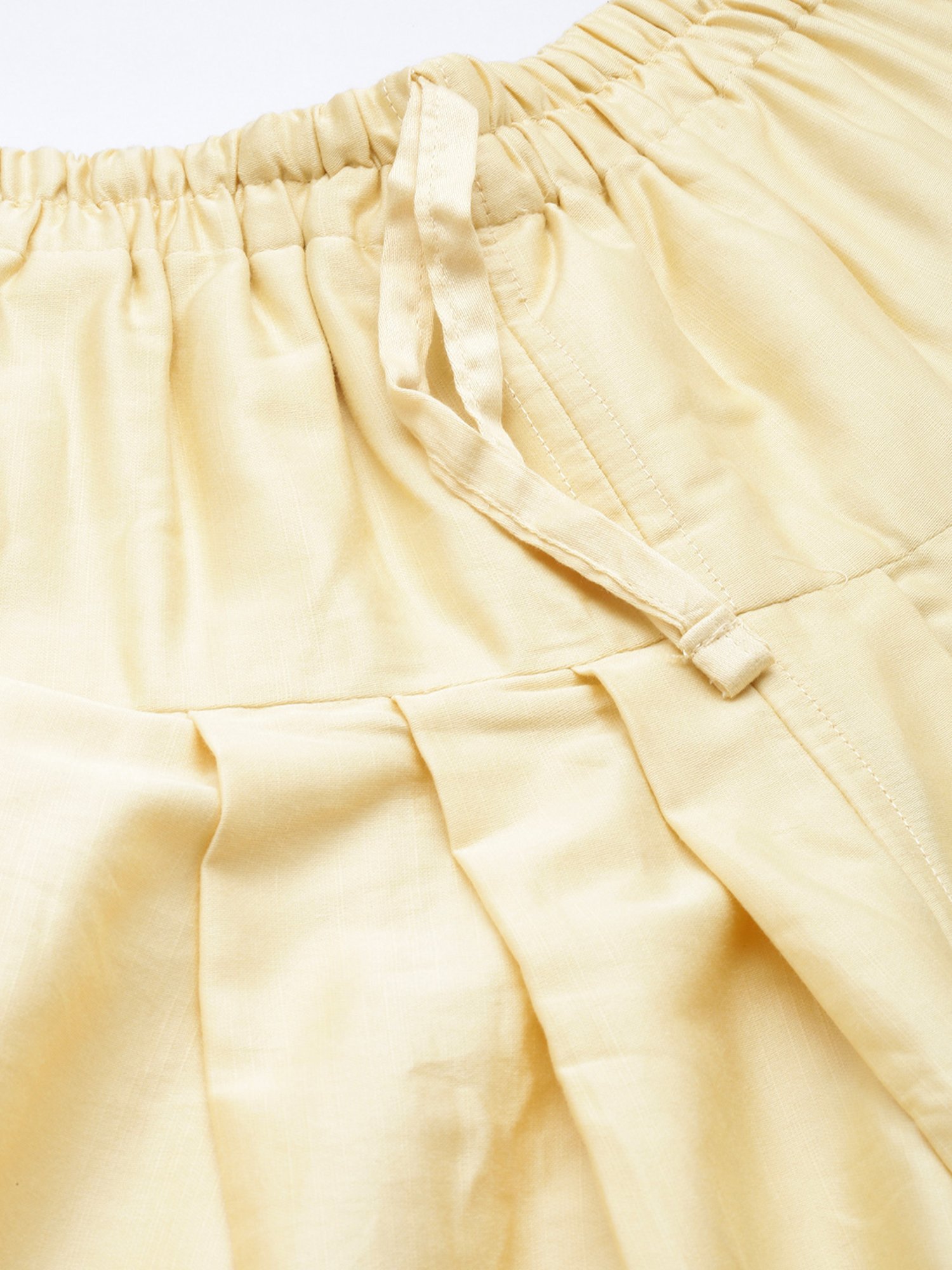 Ramraj ALAMEEN White Cotton Solid Dhotis