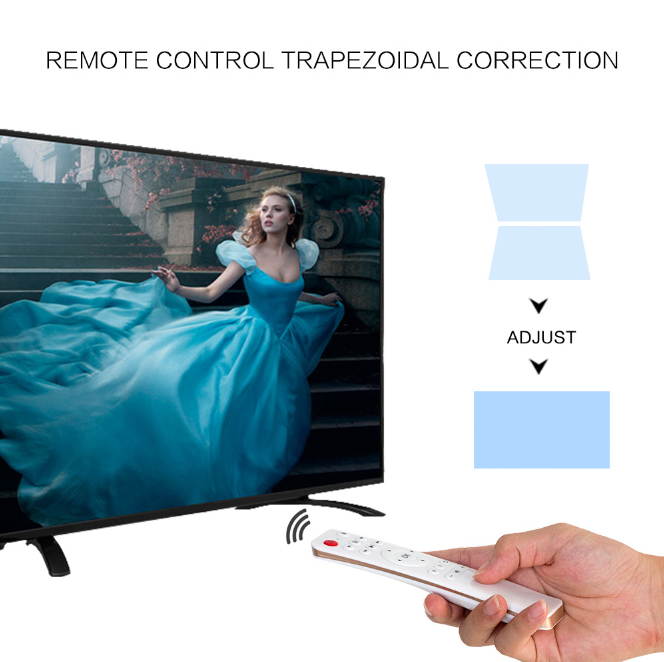 CRENOVA XPE660 1080P Home Projector 6500Lumens