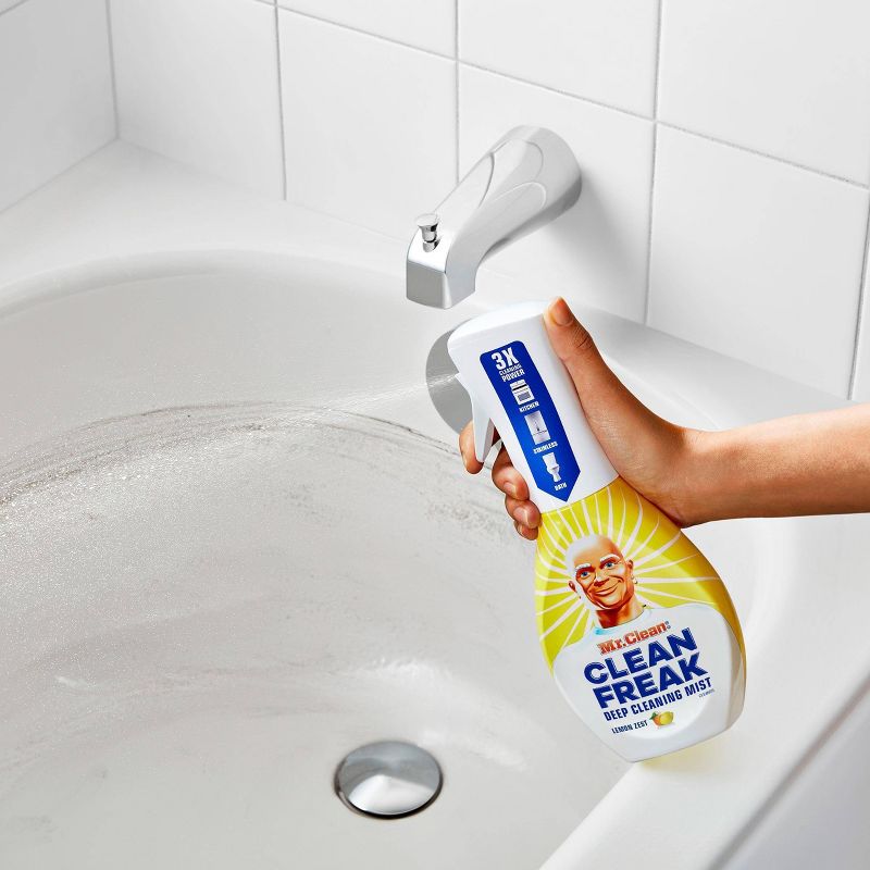 Mr. Clean Deep Cleaning Mist Multi-Surface Spray Refill - Lemon Zest - 16 fl oz