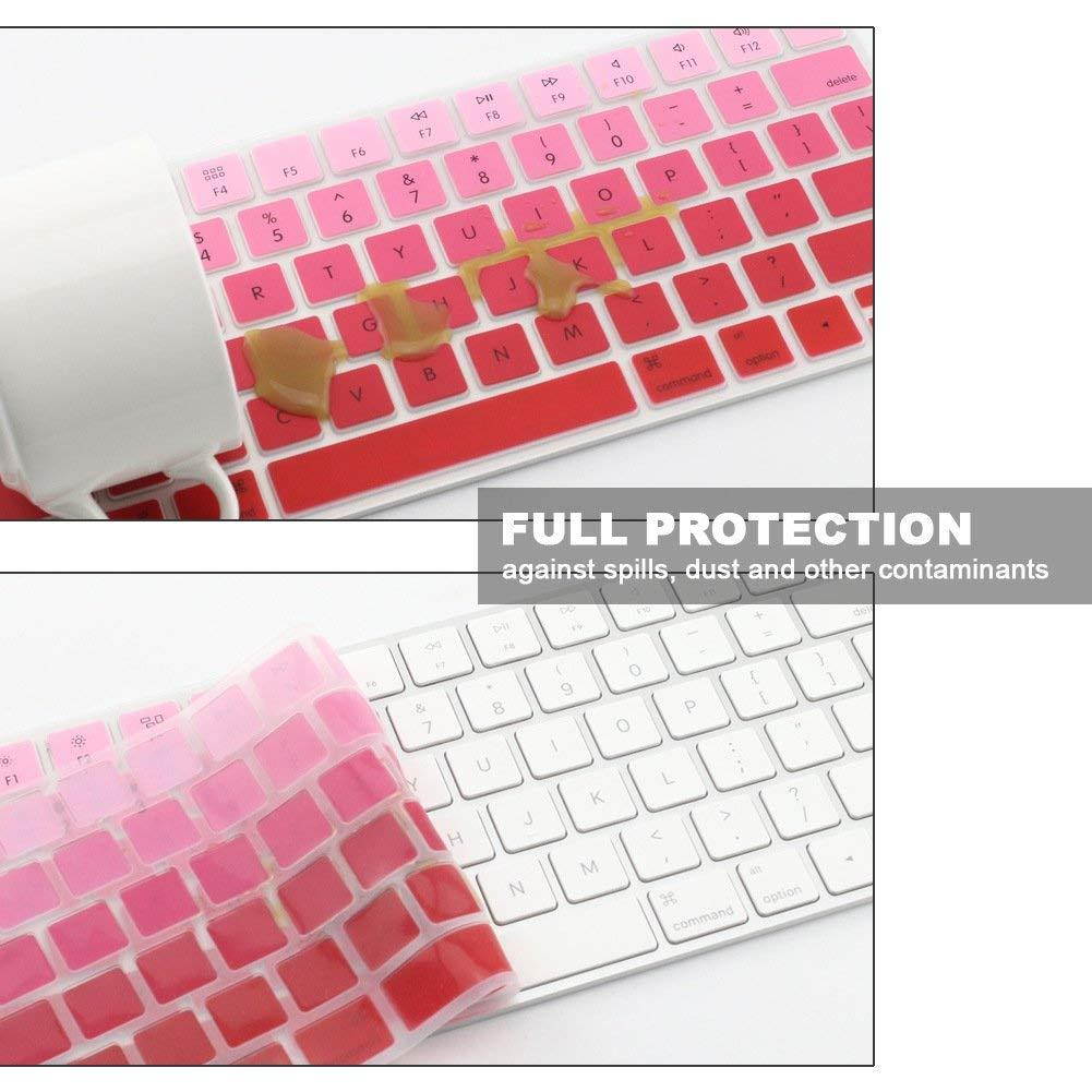 All-inside Ombre Red Cover for Apple Magic Keyboard (MLA22LL/A) with US Layout