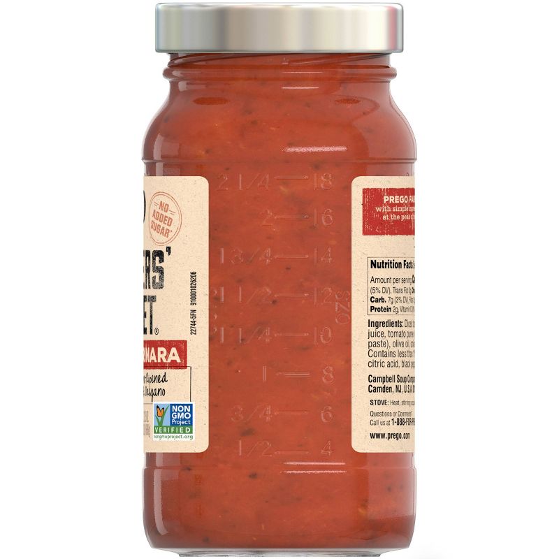 Prego Farmers' Market Classic Marinara Pasta Sauce - 23.5oz
