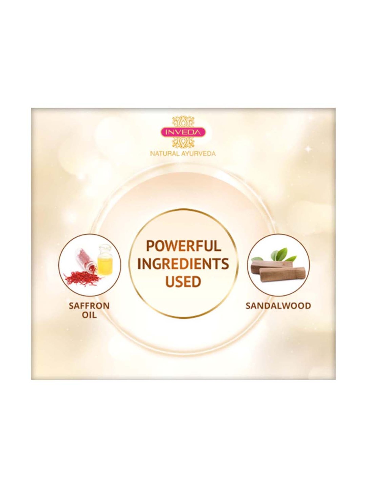 INVEDA Kumkumadi Tailam Face Oil - A Beauty Secret - 10 ml