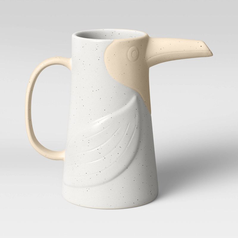 Blue Rose Polish Pottery Spring Tulip Watering Can