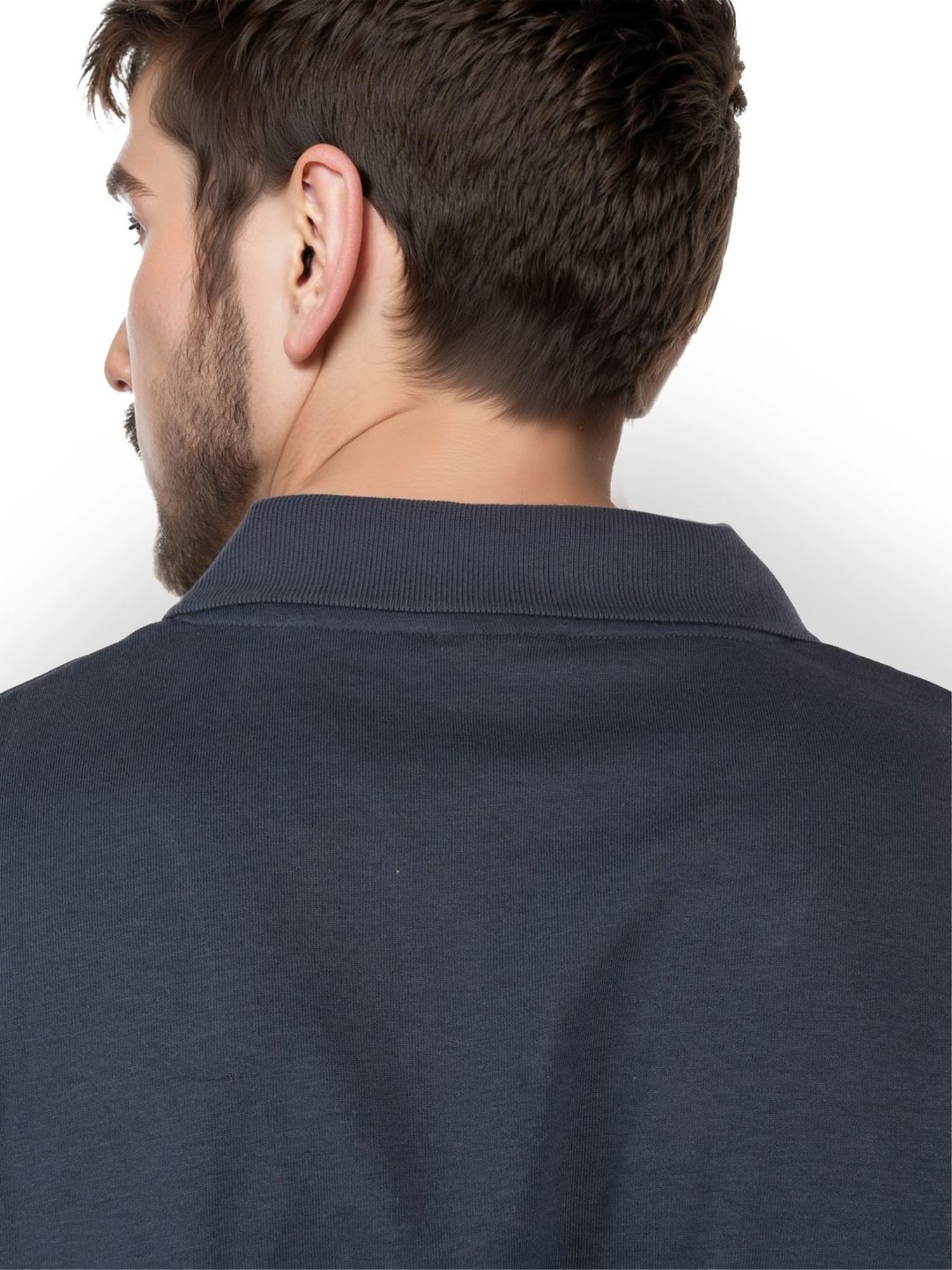 Celio* Navy Regular Fit Polo T-Shirt