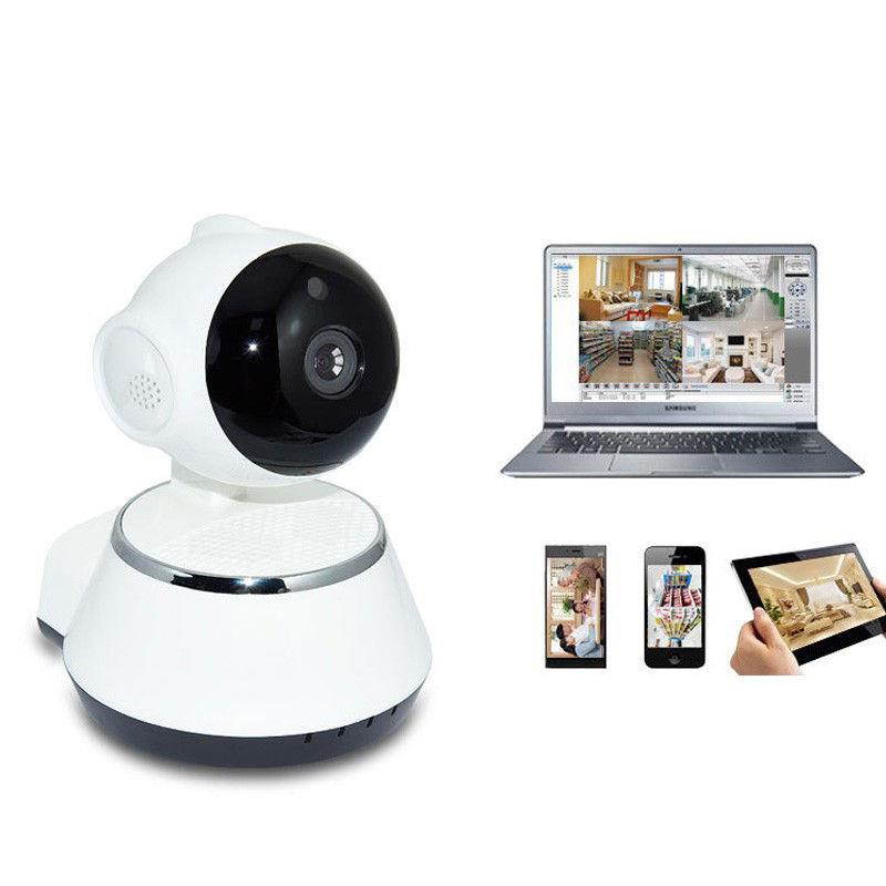 New Wireless 720P Pan Tilt Network Home CCTV IP Camera IR Night Vision WiFi Webcam