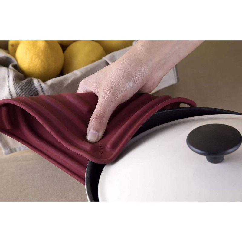 Cookduo Air Trivet - Dark Blue Silicone Trivet and Pot Holder