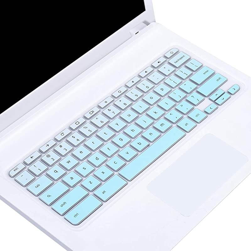 Cover Skin for Acer Chromebook Spin 11 CP311 C738T CB3-131 CB3-132 / Chromebook 11 CB3-131 CB3-132 / Chromebook R 11 / 13.3" Chromebook R 13 CB5-312T /Chromebook 15 CB3-532,Gradual Mint Green