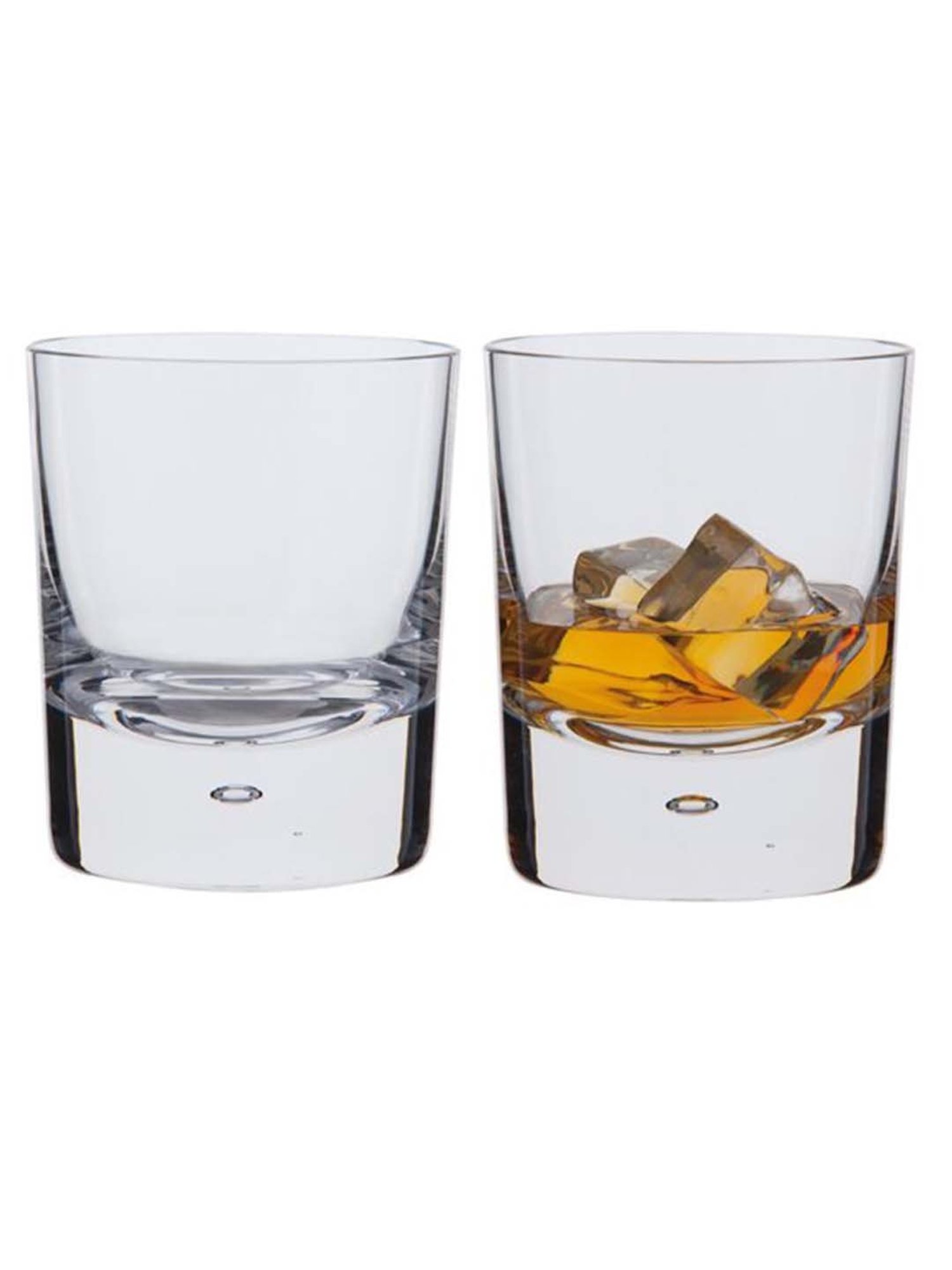 Dartington Crystal Exmoor Old Fashioned Whisky Glass, Set of 2