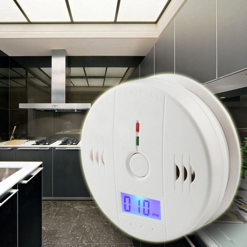1pcs LCD CO Carbon Monoxide Poisoning Sensor Alarm Warning Detector Tester