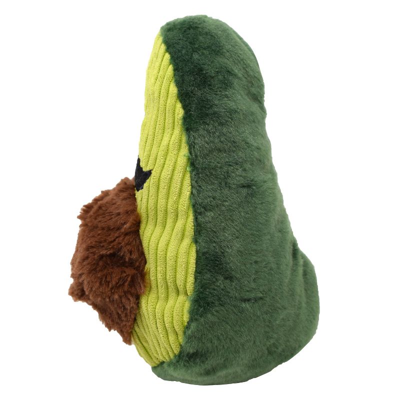 Good Stuffing Avocado Dog Toy - Green