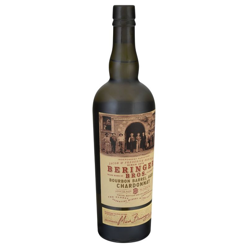 Beringer Bros. Bourbon Barrel Chardonnay White Wine - 750ml Bottle