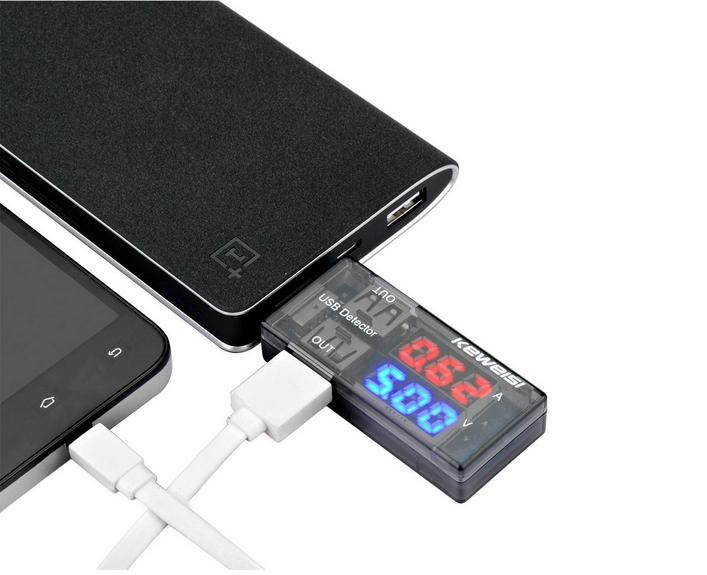 5A/9V LED Display Multi Tester Dual USB Output Current Detector