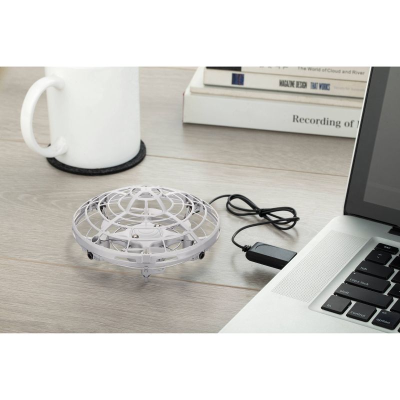 The Original Hover Star Motion Controlled UFO- Silver