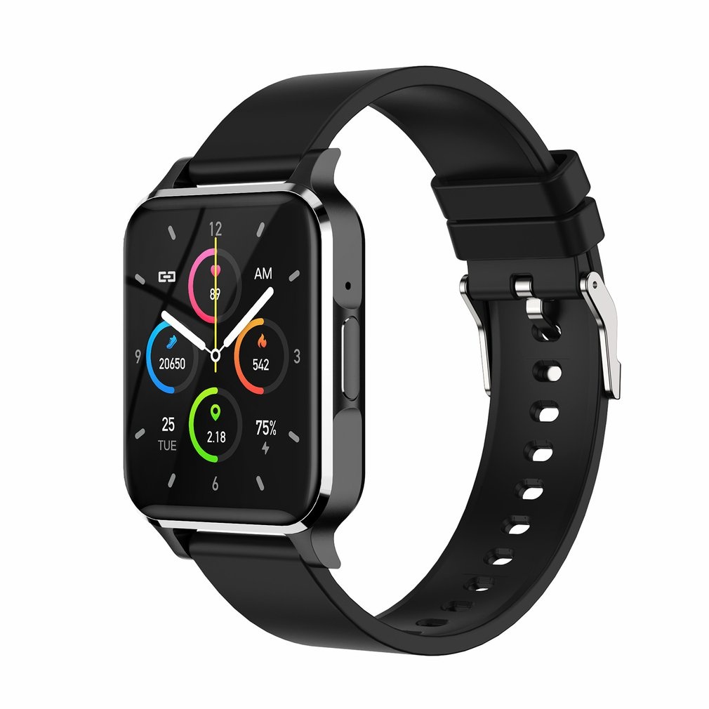 TM02 1.7 Inch Sports Smart Watch Music Player Wireless Communication Waterproof MP3 Player Smart Watch,1.7 inch,black