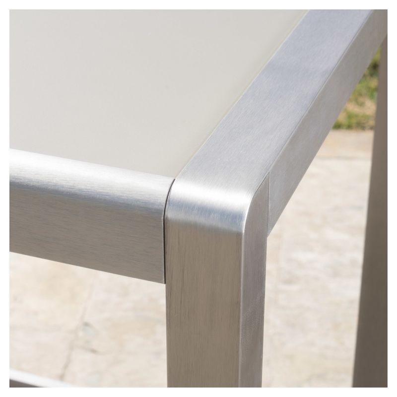 La Sola 3pc Metal Bistro Set - Black/Bronze - Christopher Knight Home