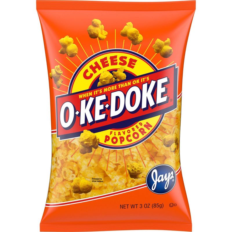 O-Ke-Doke Cheese Flavored Popcorn - 3oz