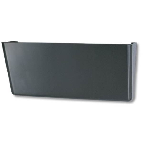 OFFICEMATE 21442 Wall Pocket,Legal,7Hx16 1/3W In,Black
