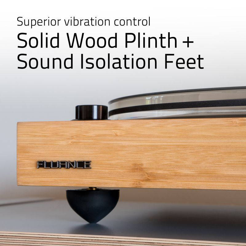 Fluance Reference RT85 High Fidelity Vinyl Turntable with PA10 Phono Preamp and Ai41 Powered 5" Bookshelf Speakers, Ortofon 2M Blue Cartridge, 90W Class D Amplifier, Bluetooth (Lucky Bamboo)