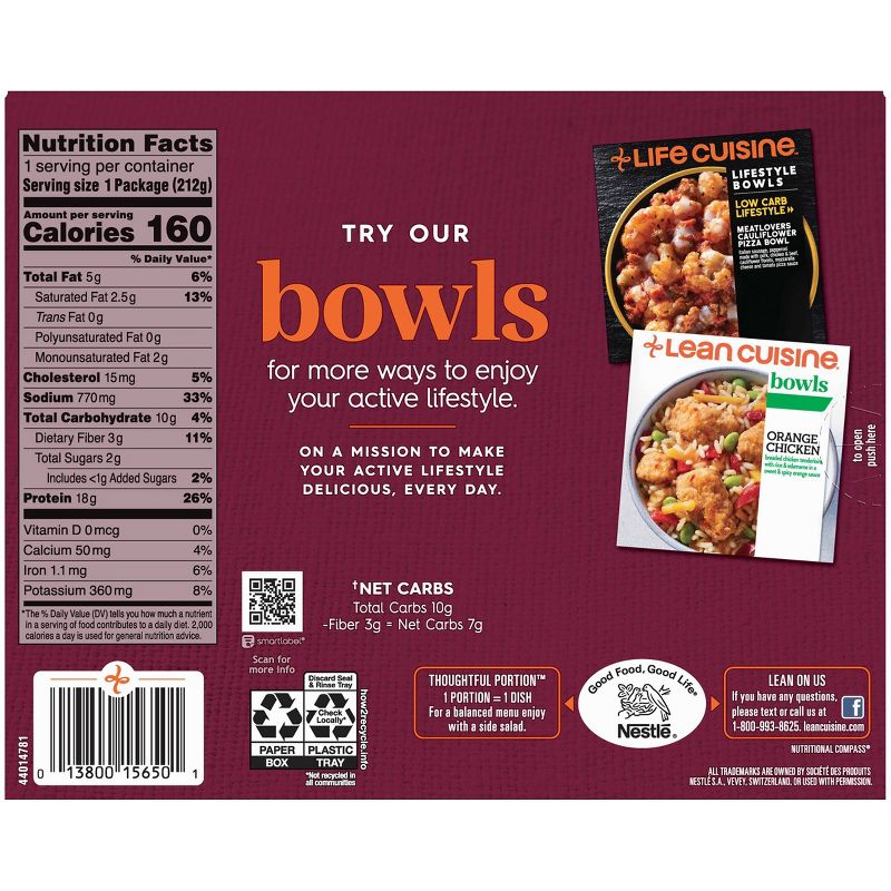 Lean Cuisine Frozen Steak Portabella - 7.5oz