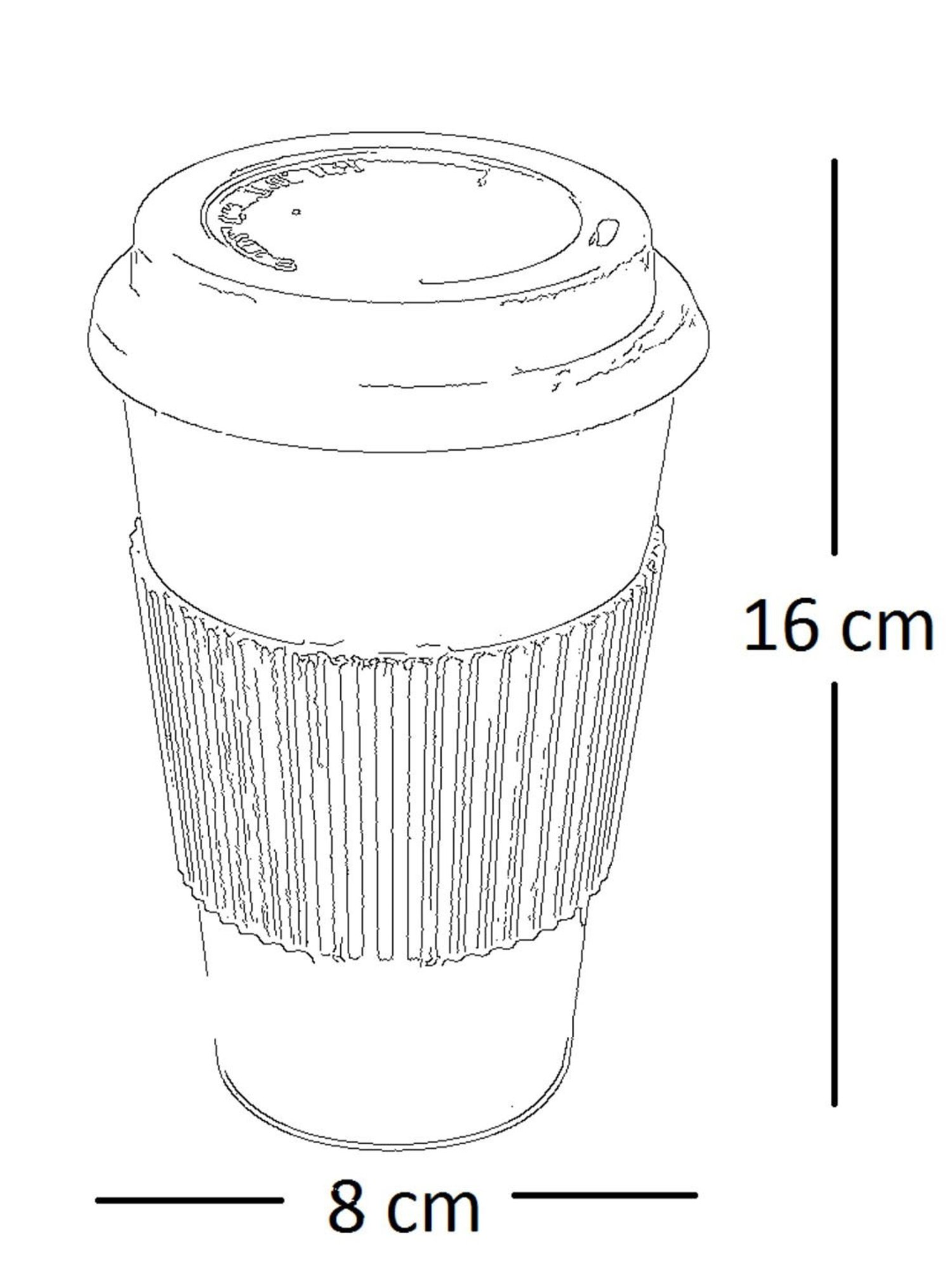 Freelance Copper Bamboo Set of 1 Mugs