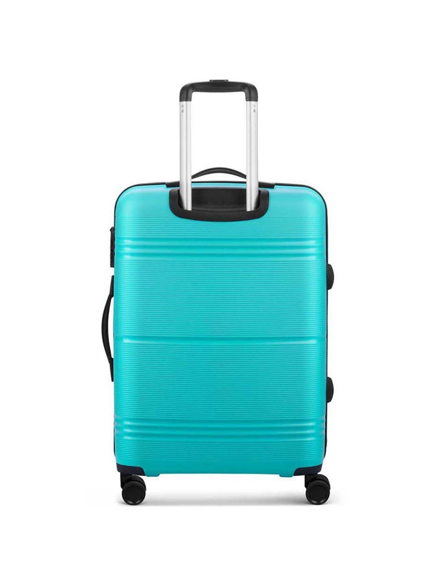 Skybags Paratrip Turquoise Textured Hard Medium Trolley Bag - 48 cm