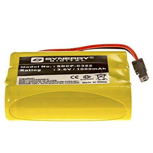 Panasonic KX-TG2130 Cordless Phone Battery NI-CD, 3.6 Volt, 1000 mAh, Ultra Hi-Capacity Battery - Replacement Battery for Panasonic HHR-P506, HHR-P505 Cordless Phone Batteries