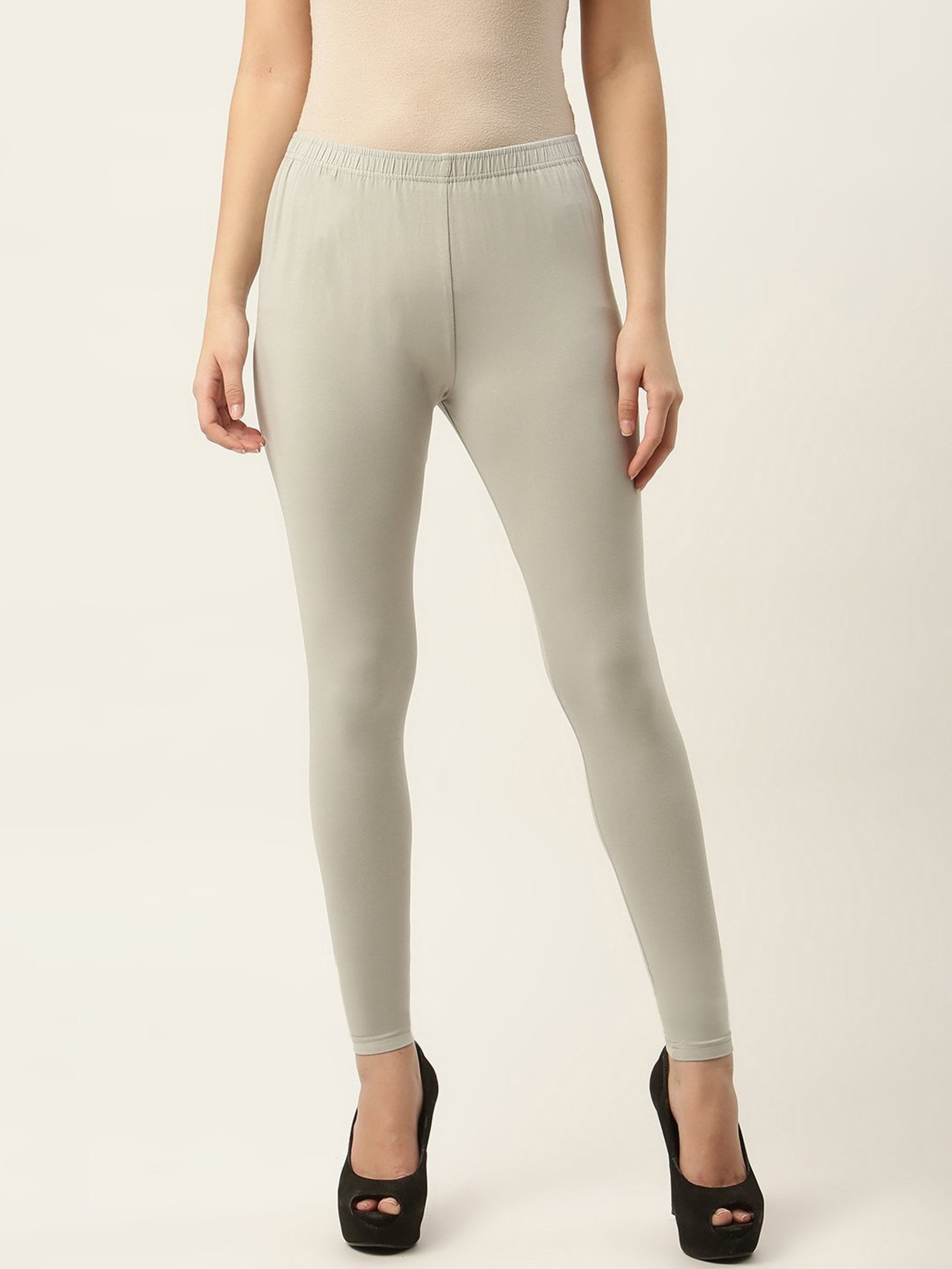 Ms.Lingies Grey Cotton Leggings