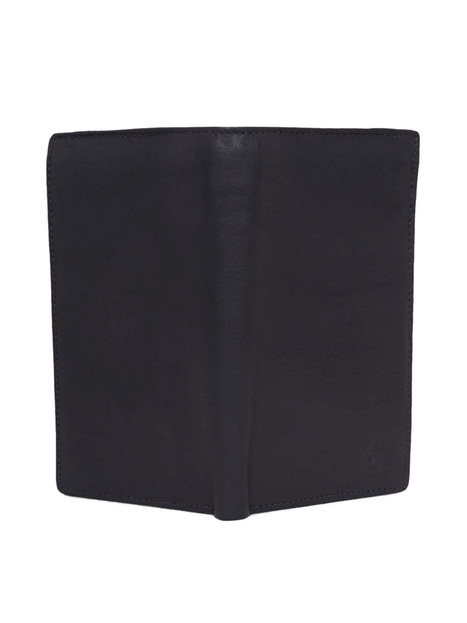 Kara Black Leather Wallet For Men