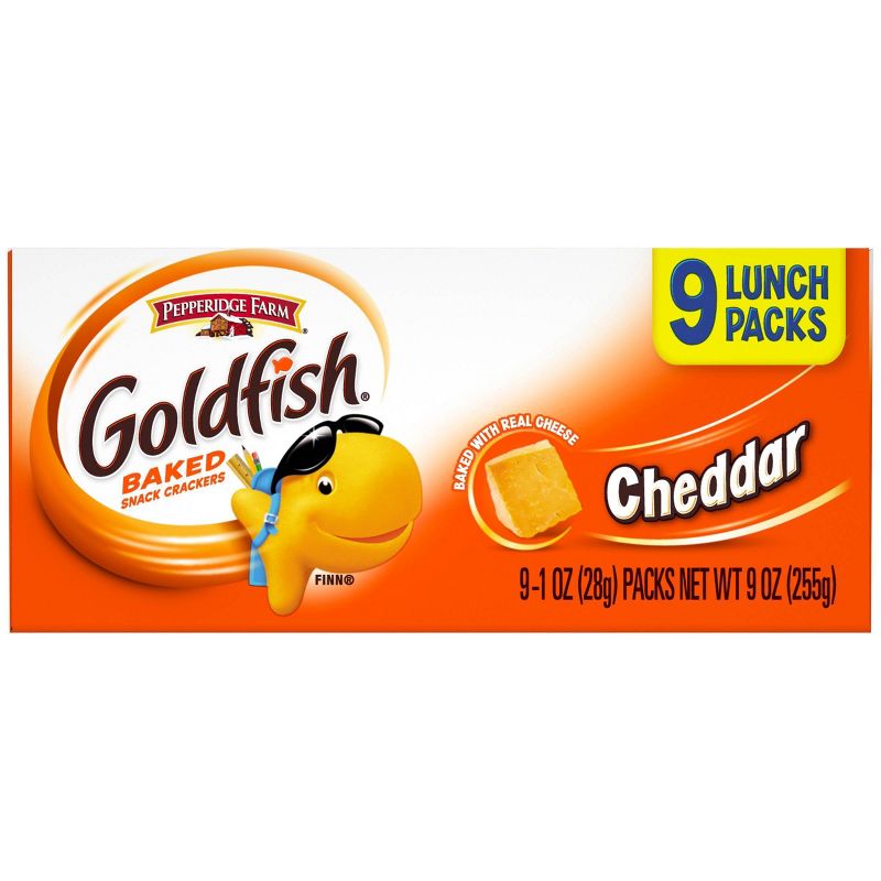 Pepperidge Farm Goldfish Cheddar Crackers - 1oz/9ct