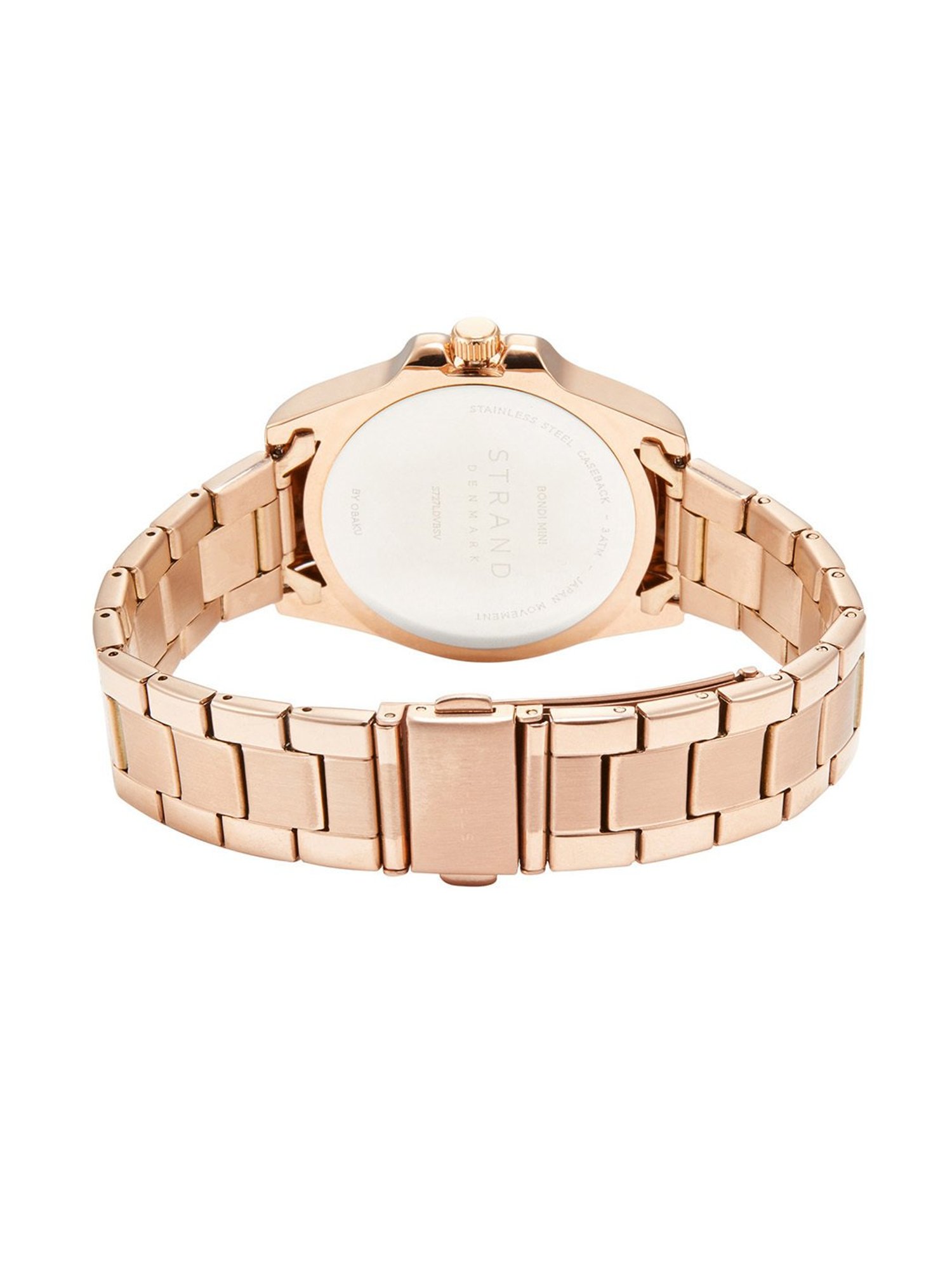 Strand By Obaku S727LDVBSV Bondi Mini Merlot Analog Watch for Women