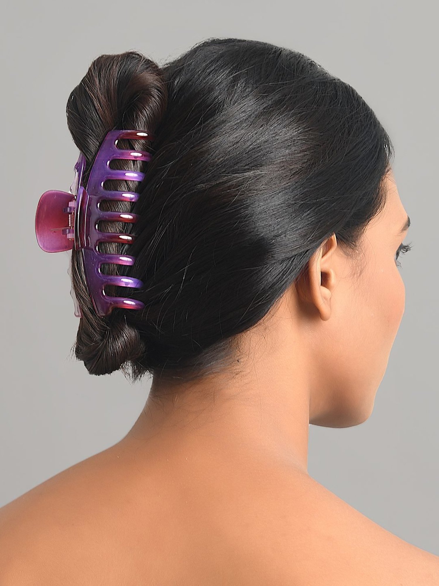 ToniQ Multicolor Hair Clutch - Set of 3