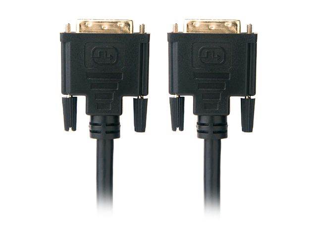 DAT 7321D Black Male to Male One DVI-D to DVI-D Single Link Cable