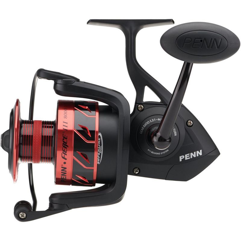 Penn Fierce III Spinning Fishing Reel - Gear Ratio 6.2:1 - Reel Size: 2000