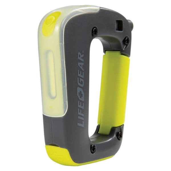 250-Lumen USB-Rechargeable Clip-Light Flashlight
