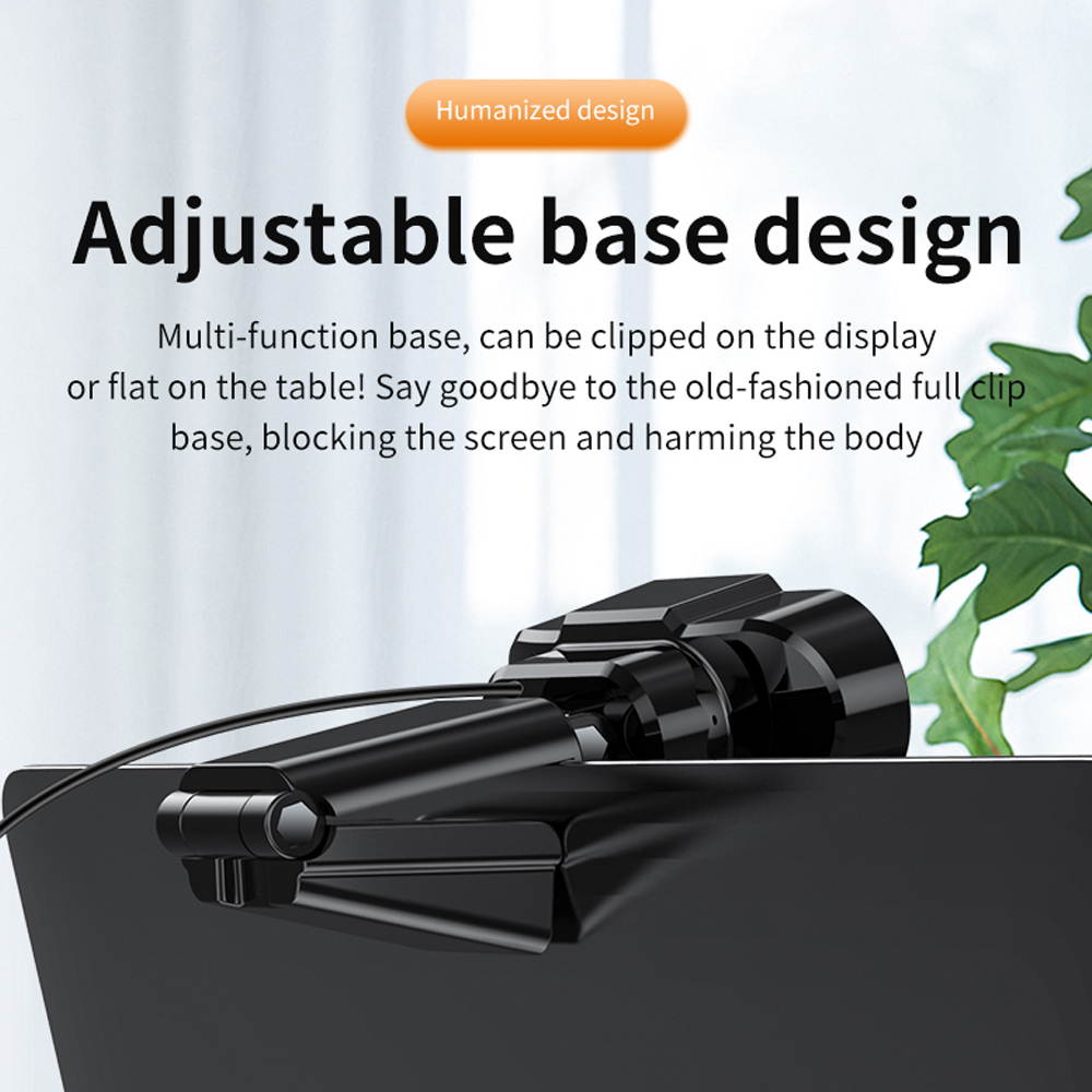 2K HD Stream Webcam with Microphone - HD Streaming & Recording at 30Fps - 500M Pixel Auto-focusing Web Camera Resolution 2592*1944