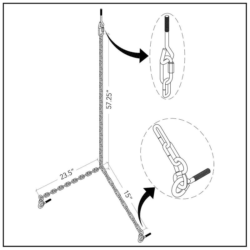 Sherwood Teak Porch Swing - Cambridge Casual