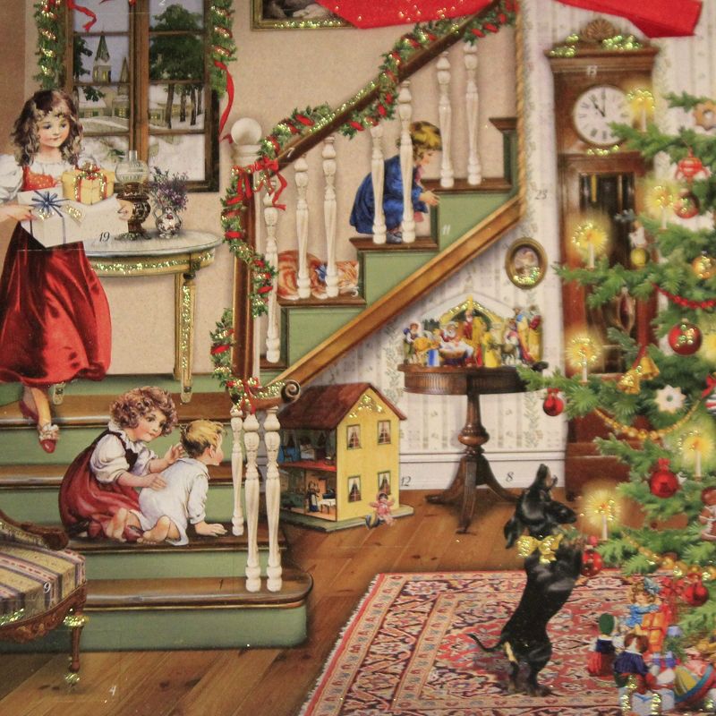 Christmas 15.0" Victorian Christmas Eve Advent Calendar  -  Advent Calendar