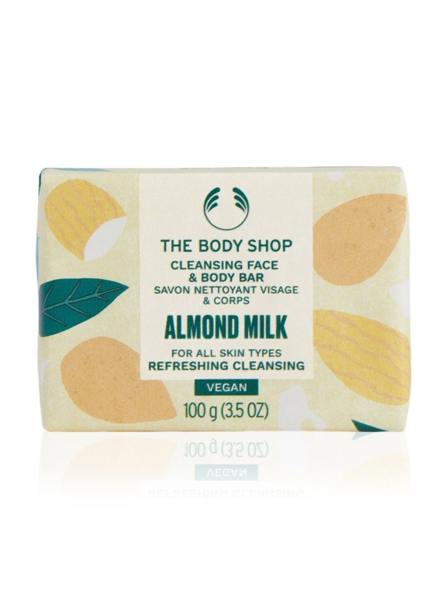 The Body Shop Almond Milk & Honey Cleansing Bar - 100 gm