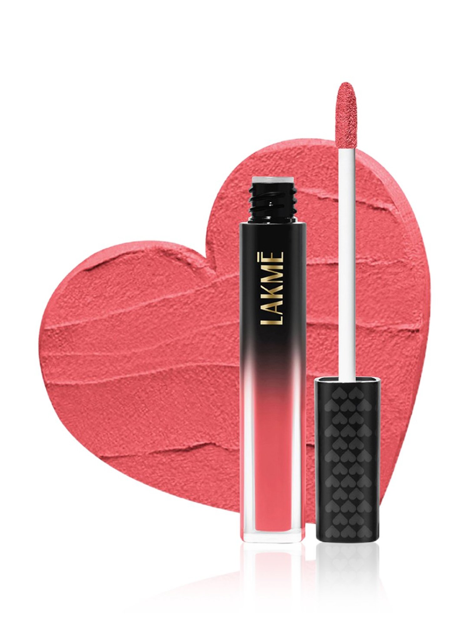 Lakme Velvet Matte Lip Mousse Sweetheart Pink - 4.6 gm