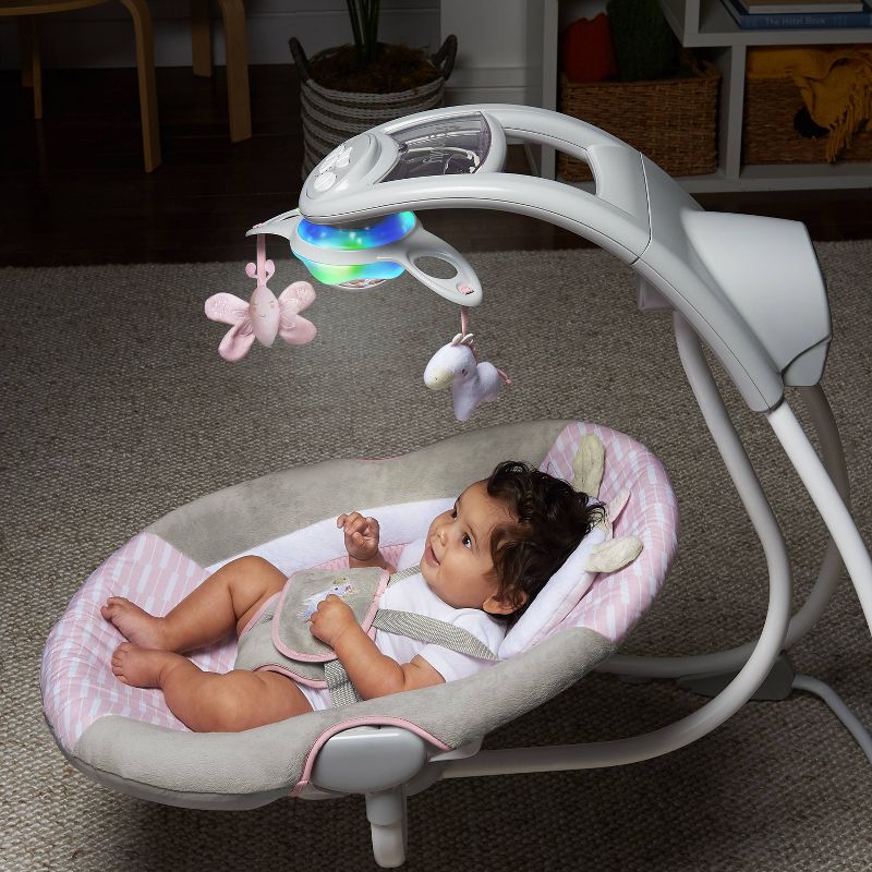 Fisher-Price Deluxe Take-Along Swing & Seat - Falling Leaves