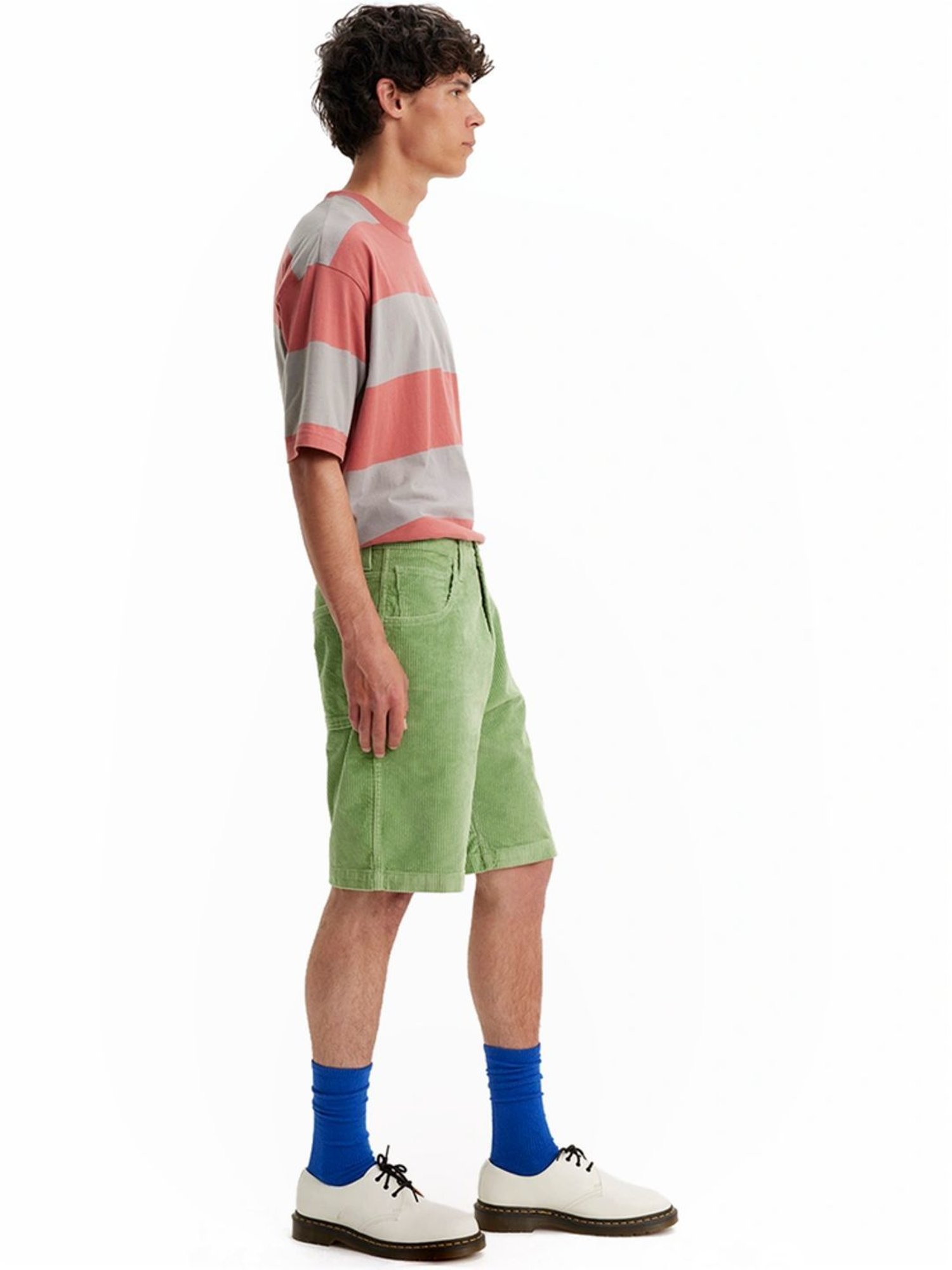 Levi's Green Slim Fit Texture Shorts