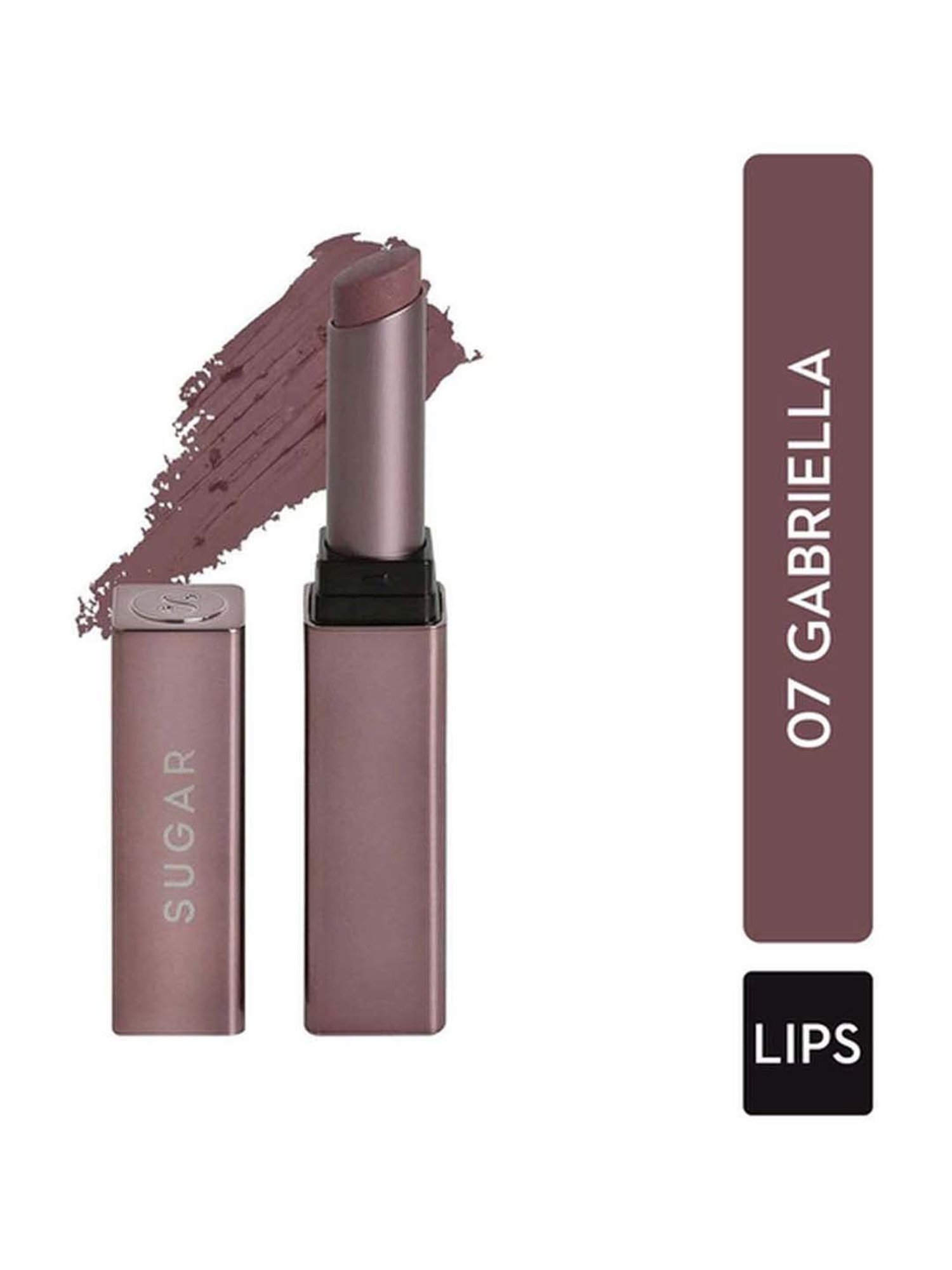 Sugar Cosmetics Mettle Satin Lipstick 07 Gabriella - 2.2 gm
