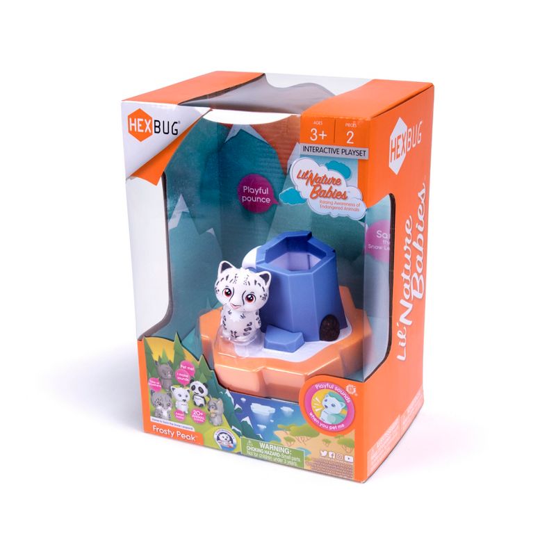 HEXBUG Lil' Nature Babies Leopard Small Playset